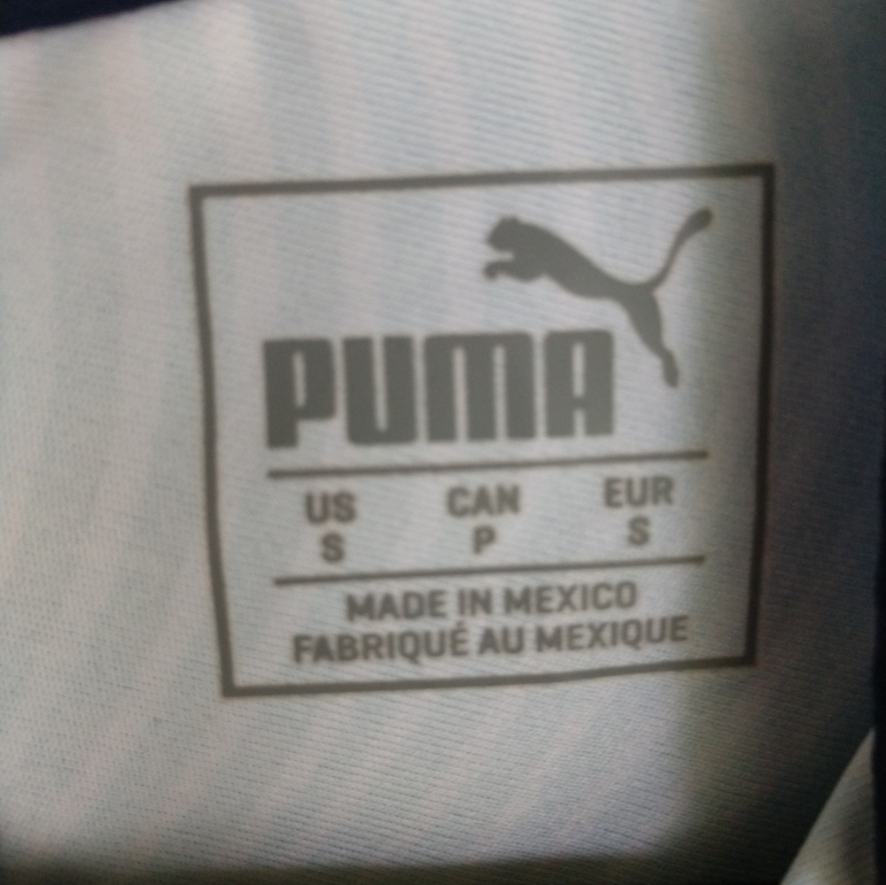 Puma dryCell Peacoat Blue Jersey Top Size Small Unisex Sporty Athletic - Picture 6 of 12